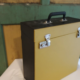 LP koffer vinyl platenkoffer retro vintage VERKOCHT