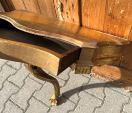 Planchet console met lade barok VERKOCHT