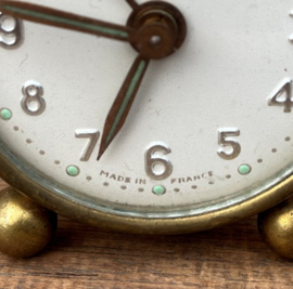 Wekker Bayard Made in France origineel patina