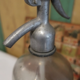 Spuitwaterfles sodafles blank glas origineel