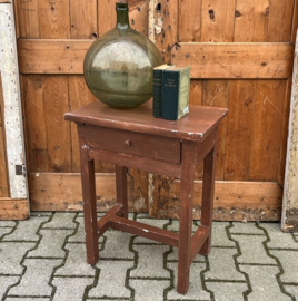 Ladekast nachtkastje hal bruin hout