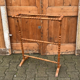 Wasrek origineel hout handdoekrek droogrek