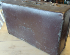 Koffer origineel bruin 70 x 42,5 VOCHTSCHADE