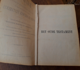 Bijbel 1891 origineel fraaie kaft VERKOCHT