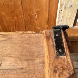 Houten kist eierkist origineel 78,5 x 31,5 x 27