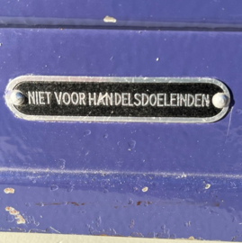 Weegschaal A.W.R. metaal 10 kilo blauw