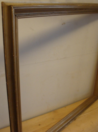 Lijst decoratie 91 cm x 81 brons kleur