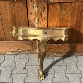 Planchet console met lade barok VERKOCHT