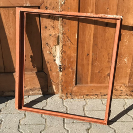 Raam frame metaal origineel Frankrijk 63 x 67,5