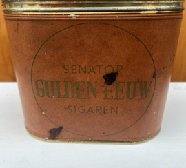 Blik sigarenblik Senator Gouden Eeuw sigaren