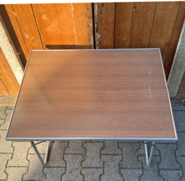 Camping tafel origineel vintage retro VERKOCHT
