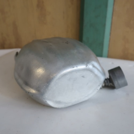 Drinkfles metaal aluminium veldfles 22 cm