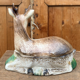 Schaal pate hert ree origineel 25,5 cm