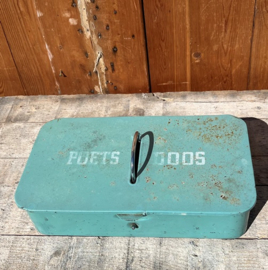 Poetsdoos metaal Brabantia groen