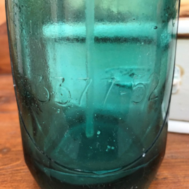 Spuitwaterfles sodafles groen glas VERKOCHT