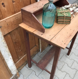 Kaptafel hal tafel origineel hout VERKOCHT