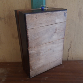 Scheerkist hout origineel kist 20,5 cm