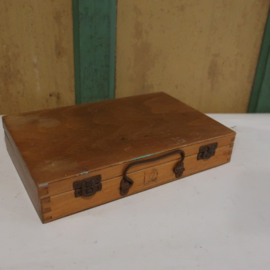 Talens verf kistje hout origineel VERKOCHT