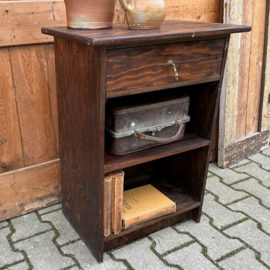 Boekenkast met lade schappenkast VERKOCHT