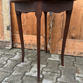 Bijzet tafel bloem planten hout 1930 VERKOCHT