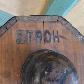 Stroh fust kist rum bier hout C 526 VERKOCHT