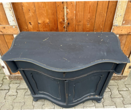 Penantkast commode grijs Biedermeier 106 cm