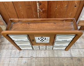 Grutterskast kruidenkast porselein origineel