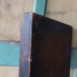 Letterbak origineel hout antiek la 82 cm