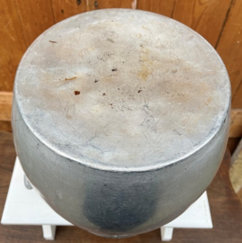Bus pot metaal aluminium origineel Ø 23 cm