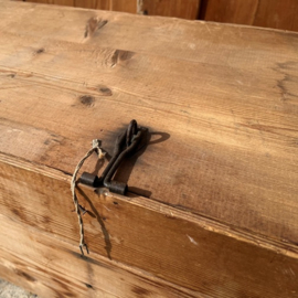 Houten kist eierkist origineel 78,5 x 31,5 x 27