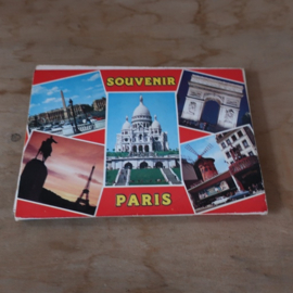 Set 18 anzichtkaarten Parijs in kleur VERKOCHT