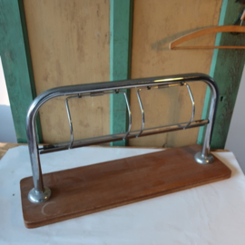 Papier rolhouder chroom 66 cm origineel retro