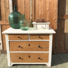 Commode ladekast wit 100,5 cm VERKOCHT