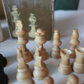 Schaakstukken Jumbo schaakset 745 hout