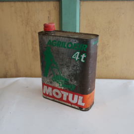 Olie blik olie Motul motor oil barn found