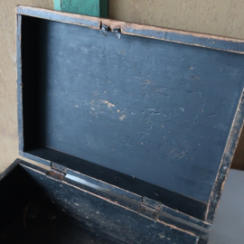 Houten kist origineel 29 x 22 x 14 cm