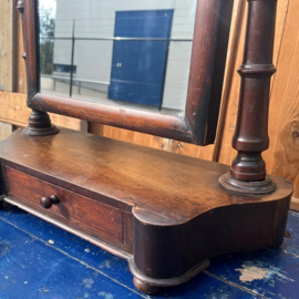 Spiegel kaptafel met lade kantelbaar VERKOCHT