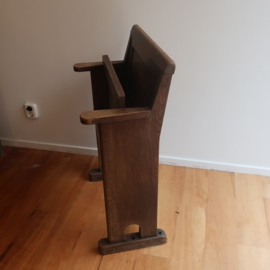 Bioscoop stoel theater origineel hout opklap