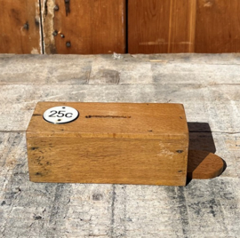 Kistje 25 cent 25 C toilet sanitair gebruik