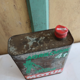 Olie blik olie Motul motor oil barn found