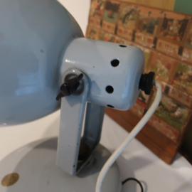 Lamp Philips Helioflux grijs emaille VERKOCHT