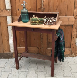 Kaptafel hal tafel origineel hout VERKOCHT