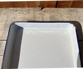 Emaille bak doka ontwikkelbad schaal wit