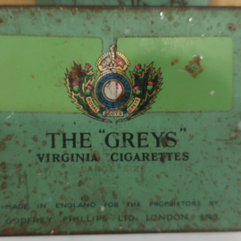 Blikje The Greys Virginia cigarettes origineel