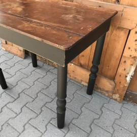 Boerentafel 109 x 74 eet werk cafe tafel VERKOCHT