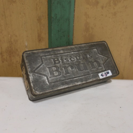 Blik Brun Biscuits koekjes koek origineel