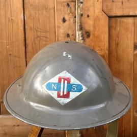 Helm metaal NS militair origineel VERKOCHT