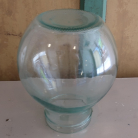 Vaas pot glas origineel groen diameter 20 cm