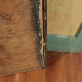 Letterbak origineel hout antiek la 83 x 36 cm