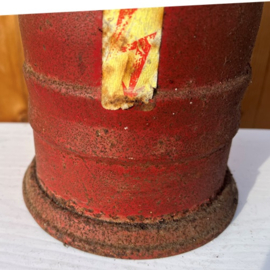 Sein lamp Neostop Haarlem metaal rood